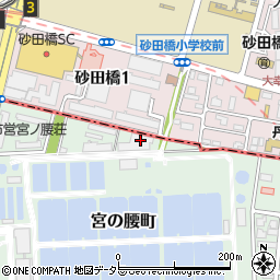 愛知県名古屋市千種区宮の腰町5周辺の地図