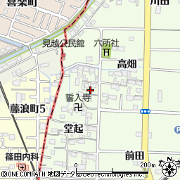 愛知県愛西市見越町堂起27周辺の地図