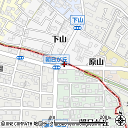 愛知県名古屋市名東区朝日が丘1周辺の地図