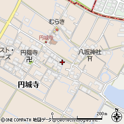 滋賀県愛知郡愛荘町円城寺289周辺の地図