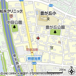 愛知県名古屋市名東区豊が丘1903周辺の地図