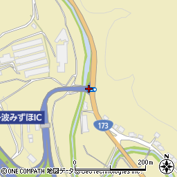 京丹波みずほＩＣ周辺の地図