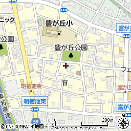 愛知県名古屋市名東区豊が丘2102周辺の地図