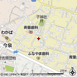静岡県富士市一色206周辺の地図