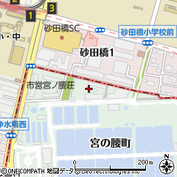 愛知県名古屋市千種区宮の腰町4周辺の地図