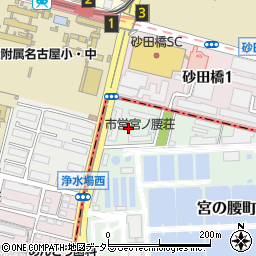 愛知県名古屋市千種区宮の腰町2-5周辺の地図