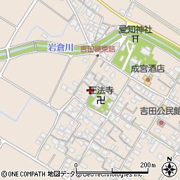 滋賀県犬上郡豊郷町吉田310周辺の地図