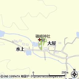 愛知県豊田市深見町大屋周辺の地図