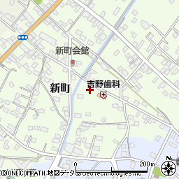 千葉県夷隅郡御宿町新町周辺の地図