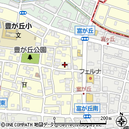 愛知県名古屋市名東区豊が丘12周辺の地図
