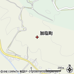 愛知県豊田市加塩町周辺の地図