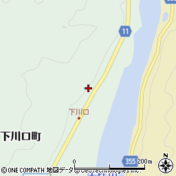 愛知県豊田市下川口町寺前周辺の地図