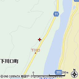 愛知県豊田市下川口町（寺前）周辺の地図