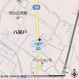 滋賀県大津市八屋戸493周辺の地図