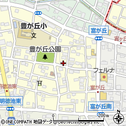 愛知県名古屋市名東区豊が丘1405周辺の地図