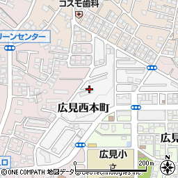静岡県富士市広見西本町周辺の地図