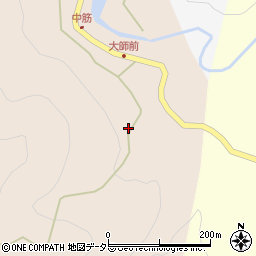 京都府福知山市三和町高杉276周辺の地図