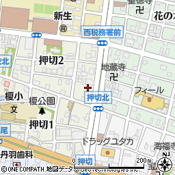 名古屋西区食糧周辺の地図