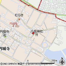滋賀県愛知郡愛荘町円城寺32周辺の地図