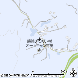 千葉県勝浦市小羽戸605-1周辺の地図