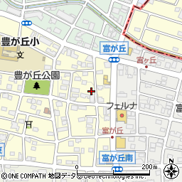 愛知県名古屋市名東区豊が丘11周辺の地図