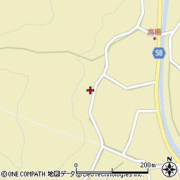 岡山県真庭郡新庄村2576周辺の地図