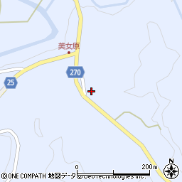 島根県仁多郡奥出雲町三成美女原周辺の地図