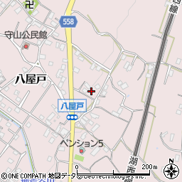 滋賀県大津市八屋戸501周辺の地図