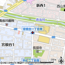 宮根台１東周辺の地図