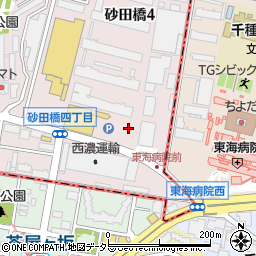 サエラ薬局砂田橋店周辺の地図