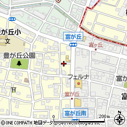 愛知県名古屋市名東区豊が丘41周辺の地図