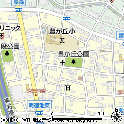 愛知県名古屋市名東区豊が丘1706周辺の地図