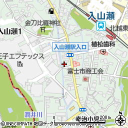 富士信用金庫鷹岡支店周辺の地図