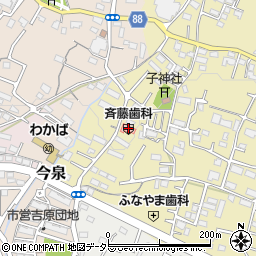静岡県富士市一色210周辺の地図