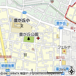 愛知県名古屋市名東区豊が丘1408周辺の地図