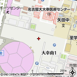 愛知県名古屋市東区大幸南1丁目周辺の地図