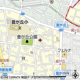 愛知県名古屋市名東区豊が丘1404周辺の地図
