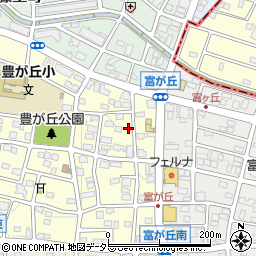 愛知県名古屋市名東区豊が丘7周辺の地図