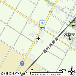 滋賀県東近江市今町414-1周辺の地図