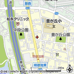 愛知県名古屋市名東区豊が丘1809周辺の地図