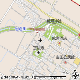 滋賀県犬上郡豊郷町吉田303周辺の地図