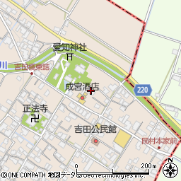 滋賀県犬上郡豊郷町吉田139周辺の地図