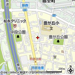 愛知県名古屋市名東区豊が丘1807周辺の地図