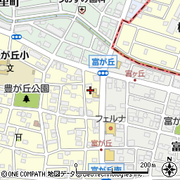愛知県名古屋市名東区豊が丘44周辺の地図