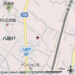 滋賀県大津市八屋戸507周辺の地図
