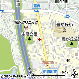 愛知県名古屋市名東区豊が丘703周辺の地図