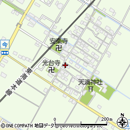 滋賀県東近江市今町187周辺の地図