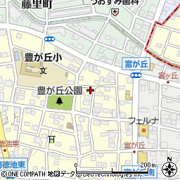 愛知県名古屋市名東区豊が丘1402周辺の地図