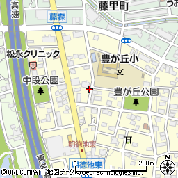愛知県名古屋市名東区豊が丘1806周辺の地図