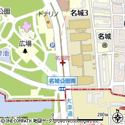 名城町周辺の地図